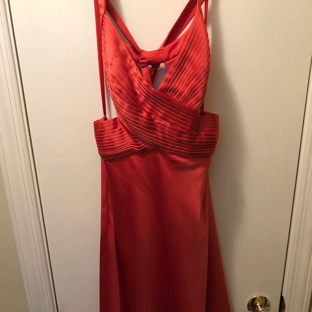 BCBG Burnt Orange Dress